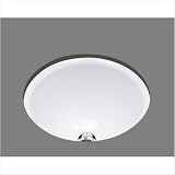 Bates & Bates P1313.BK Amber Round Bathroom Sink