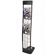 Innovate literature rack silver