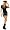 Sexy Adult Womens Costume Naughty Female Police Correctional Officer Dress Bad Lady Cop Outfit