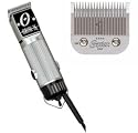 New Limited Edition Oster 76 Clipper In Silver & Black Case With Size 000 And Size 1 Blade