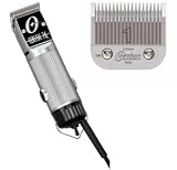 New Limited Edition Oster 76 Clipper In Silver & Black Casing With Size 000 And Size 1 Blade