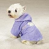 Casual Canine Terry Bathrobe Med Lamb