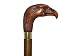 FootFitter Deluxe Long-handled Shoe Horn, Wood, Eagle, 28