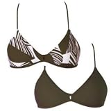 Raisins Jamaica Me Crazy Playa Triangle Reversible Top - Women's