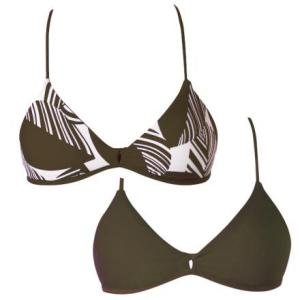 Raisins Jamaica Me Crazy Playa Triangle Reversible Top - Women's
