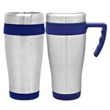 Culver, Inc. His and Hers Stainless Steel Travel Mug and Tumbler Set (1 Each in Set)