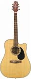 Takamine EF340SC Dreadnought Cutaway Acoustic-Electric Guitar
