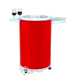 Review Creative Cooling  / The Entertainer Refrigerator / Party Cooler - Premium Red