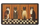 Cushion Mat - 17.5 x 29.5 - Cat Quartet