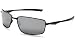 Oakley Men's SI Splinter Polarized Sunglasses (Matte Black Frame/Grey Polarized Lens)