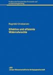 Effektive und effiziente Widerrufsrec...