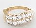 1.30 Carat Round Diamond Eternity Ring in 18ct Solid Yellow Gold