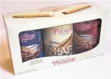 Creme de Pirouline Wafer Cookies - Pack of Three 15oz. Tins