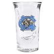Set of 2 North Carolina Tarheels Fluted Shot Glass - NCAA College Athletics - Fan Shop Merchandise