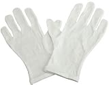 Cotton Gloves: Large (M/L), - 12 PR/PK