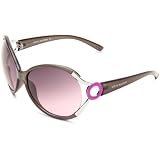 Steve Madden S1097 GRY Round Sunglasses