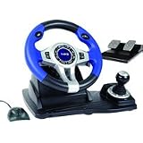 Wireless RF Steering Wheel and Pedals (PS3/PS2/PC) [import anglais]par LOGIC3