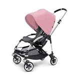 Bugaboo 2011 Bee Special Edition Stroller - Black Base/Soft Pink Sun Canopy