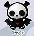 Skelanimals: Diego the Bat Beanie Plush