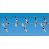 Seilsystem Halogen mit 5 Spots
