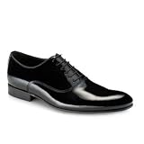 J by Jasper Conran-Black 'Gelato' patent lace shoes