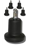 Produkt-Bild: HJH Office/Buerostuhl24 619002 5x Bodengleiter Klein No. 10 Stift 10 mm Standf&uuml;&szlig;e