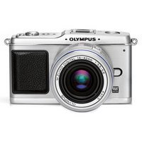 <strong><a href='http://www.it-firstcare.com/view_company.php?from=Olympus&pageid=1'>Olympus</a></strong> PEN E-P1 12.3 MP Micro Four Thirds Interchangeable Lens Digital Camera with 3-inch LCD and Silver 14-42mm f/3.5-5.6 Zuiko Digital Zoom Lens (Silver)