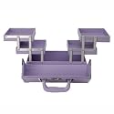 Japonesque Medium Train Case - Lavender