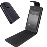 31aaFXXg7OL. SL160  IPHONE 4 / IPHONE 4S PREMIUM PU LEATHER FLIP CASE   BLACK PART OF THE QUBITS ACCESSORIES RANGE PART OF THE QUBITS ACCESSORIES RANGE