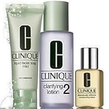 Clinique 3-step Skin Care System - Skin Type #2 (normal)- 3 Pieces (Liquid Facial Soap in Mild 1.0 oz, Clarifying Lotion #2 2 oz, DDML Lotion .5 oz