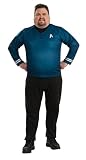 Men’s Star Trek Movie Deluxe Shirt, Blue, PLUS SIZE