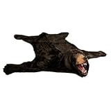 IMAGE OF Bear Floor Rug (Brown) Halloween Decor Prop