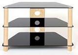 Blok - RAXX 2.0 - Oak & Glass TV Stand AV Unit SUMMER SALE RRP £199!