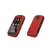 Premium Red Rubberized Snap-On Cover Hard Case Cell Phone Protector for Samsung Reality U820 [Accessory Export Brand Packaging]