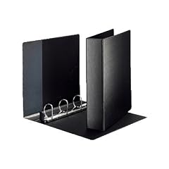 Leitz 46030095 Ringbuch Premium, A4, PP, Sofclick 4 Ringe, 40 mm, schwarz
