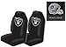 3-Piece Oakland Raiders Automotive Interior Gift Set - A Set of 2 NFL Licensed Univer...