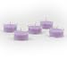 Lavender Scented Clear Cup Tealights Set of 25