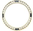 1ct Diamond Sapphire Bezel Made for Ladies Rolex 18ky from EWP