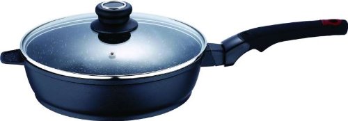 Induktions Bratpfanne, Aluminiumguss Pfanne mit 