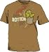 Sesame Street Oscar the Grouch Rotten Day graphic Tee T-Shirt Light Brown