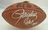 Lawrence Taylor Autographed/Hand Signed NFL Pro Football with HOF 99 Inscritpion