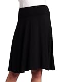 Maternal America Women's Maternity A-Line Skirt, Chocolate, X-Large