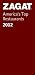 2012 America's Top Restaurants (ZAGAT Restaurant Guides)