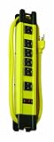 Coleman Cable 04657 6-Outlet Metal Power Strip, Heavy Duty Design