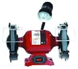Bench Grinder - 8 In w/ Light and Wire Wheel