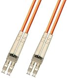 2M Multimode Duplex Fiber Optic Cable (62.5/125) - LC to LC