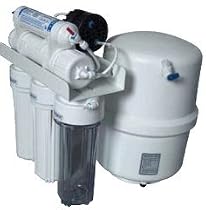 Umkehrosmose Wasserfilter Anlage RO5 mit Permeatpumpe