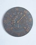 Verdigris Times & Seasons Outdoor Thermometer