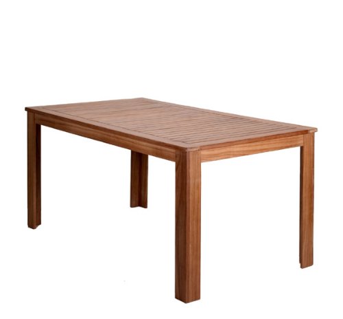 Edler Massiver Teakholz Tisch Gartentisch