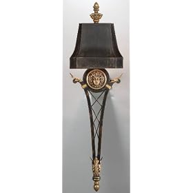 Fine Art Lamps 210950 1LT Wall Sconce Brass Kenwood House Traditional Indoor Lighting by Fine Art Lamps